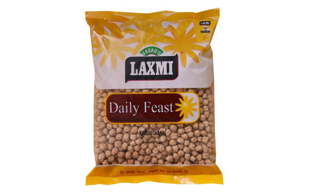 Laxmi Daily Feast Kabuli Chana   Pack  1 kilogram
